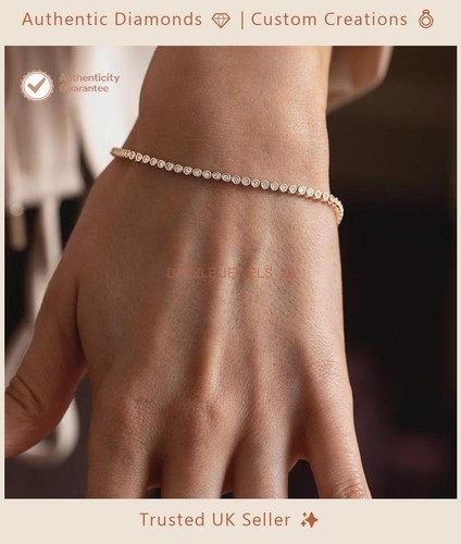 1ct natural diamond tennis - natural,