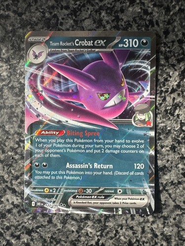 Team rocket crobat - rocket's, ex