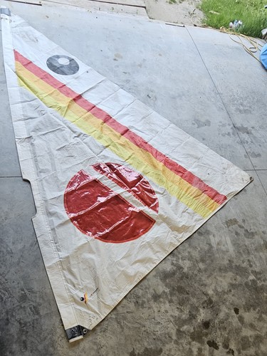 Vintage 1980s windsurfer - windsurfer, sail
