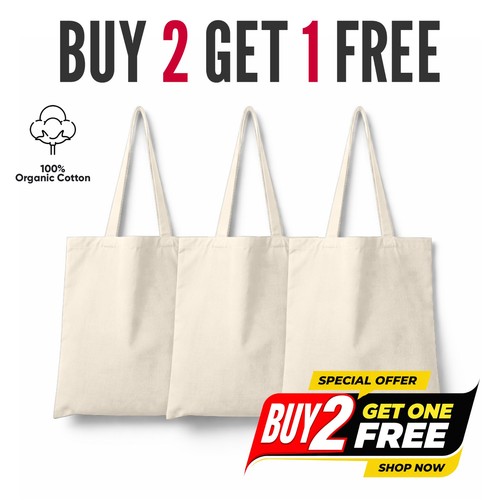 Plain tote bag - plain, –
