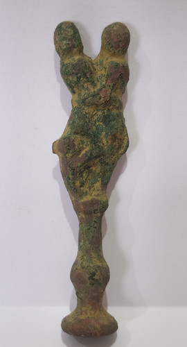 Rare antique pipe tamper - tamper, of