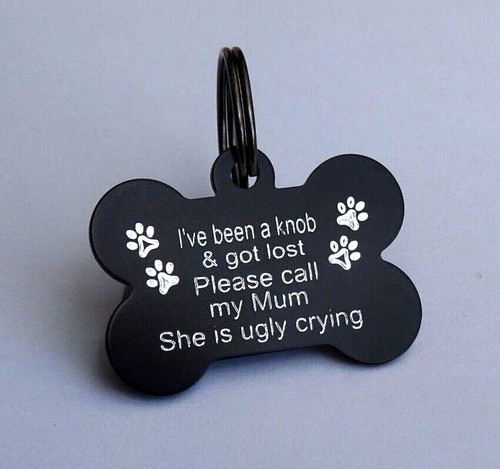 Funny 38mm bone dog - funny,