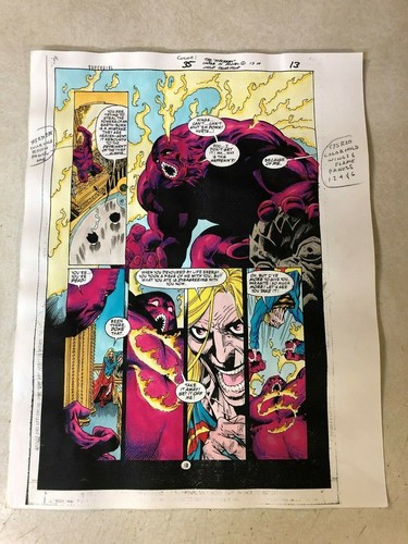 Supergirl art original - #35,