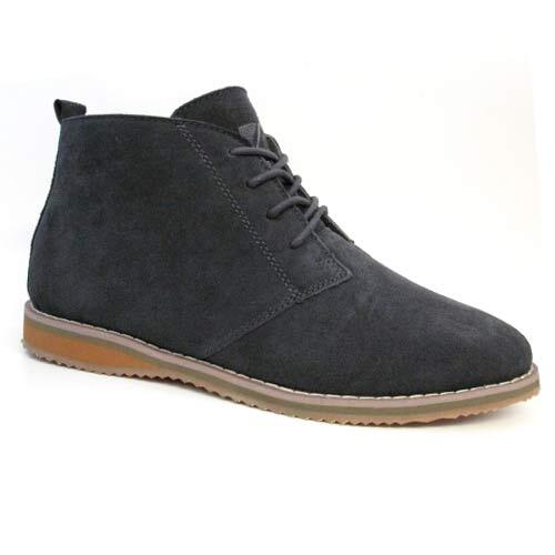 Mens leather desert boots - mens,