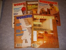 WORKBENCH Magazine, LOT OF 5