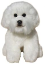 Bichon Frise Plush Soft Toy Dog Teddy by Faithful Friends 23cmH. Cuddly Gift.