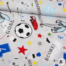 100% Cotton Fabric Footbal