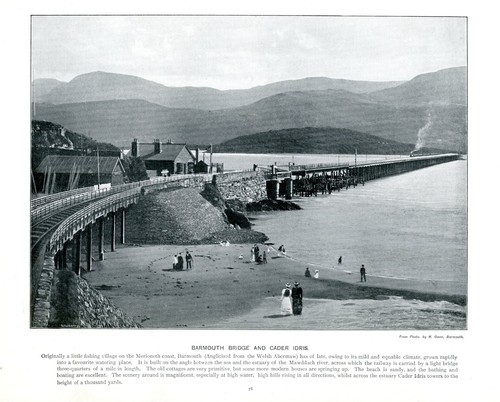 Barmouth railway bridge a - railway, bridge.