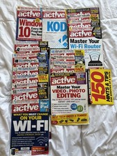 20 computer Active magazines Various dates from 2016,2018,2019,2020 vgc