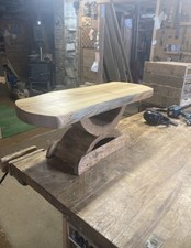 Handcrafted Live Edge Red