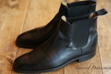 Barker black leather - barker,