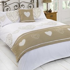 LOVE HEARTS SINGLE DUVET SET