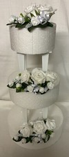 Tier cake topper - topper, artificial