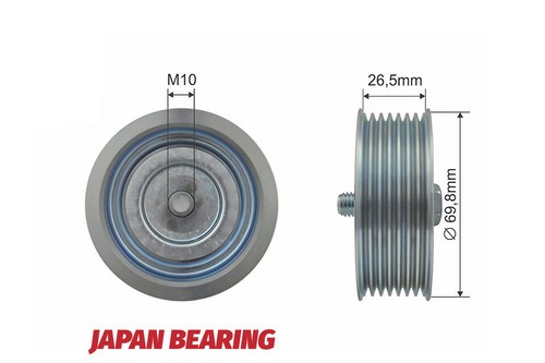 Tensioner timing belt pulley - timing,