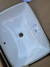 Under Counter Basin Bathroom Undermounted  Sink White 525mm x 385mm Ceramic
