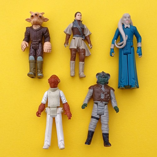Vintage star wars figures - figures, x5