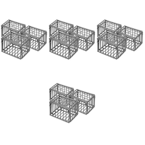 Reusable grey mini cage - reusable,