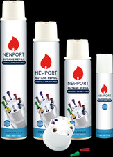 Newport Butane Zero Impurities Butane Gas Lighter Refill BUY 2 GET 2 FREE -ADD 4