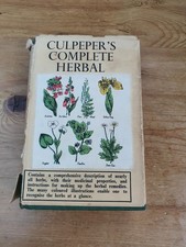 Culpeper's Complete Herbal. Foulsham. Hardback. Possibly Late 1960's Edition