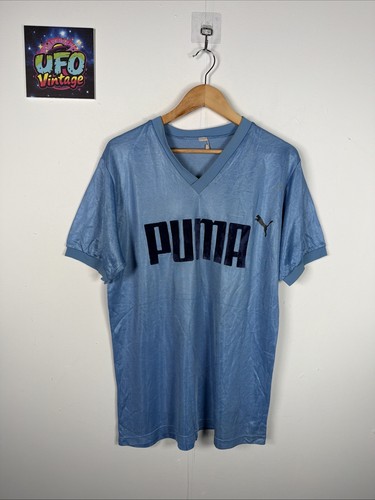 Puma vintage neck sports top - v,