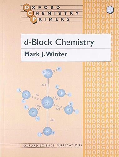 Block chemistry oxford - chemistry, (oxford