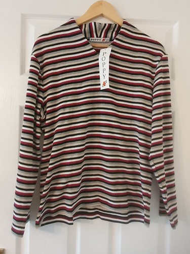 New pretty poppy neck - neck, jumper