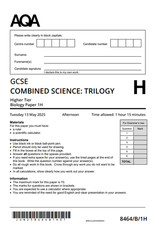 AQA GCSE Combined Science