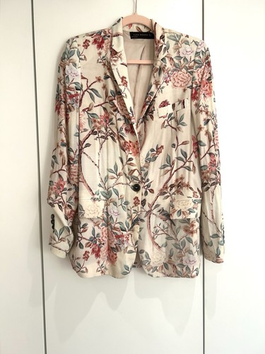 Zara floral blazer - floral, s
