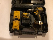 dewalt cordless drill with 2 x batteries, charger, in original case