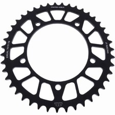 Black Rear Sprocket 520 Step 43 Teeth For Suzuki GSXR600 GSXR750 GSXR1000