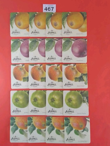 Beer mats aspall - aspall, cider