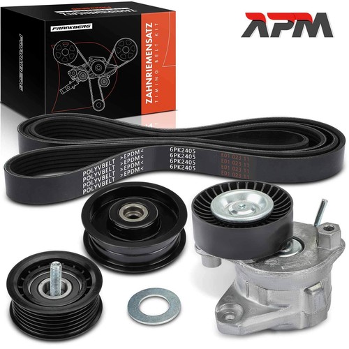 Ribbed belt kit for - v-ribbed,