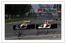 NIGEL MANSELL & AYRTON SENNA