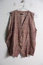 Vintage George Womens Waistcoat Top - Multi - Size 16 (J45)