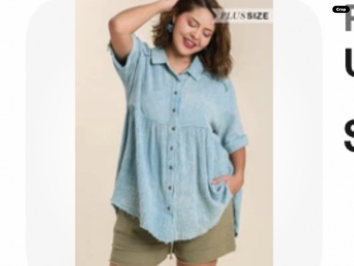 Umgee tunic blouse womens - womens, size