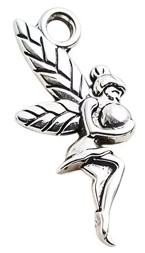 Fairy pixie metal charms - fairy,