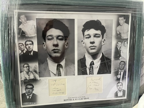 The krays handwritten signed - handwritten,