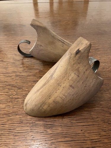 Vintage wooden shoe lasts - shoe,