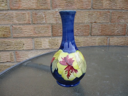 Moorcroft hibiscus light - on,