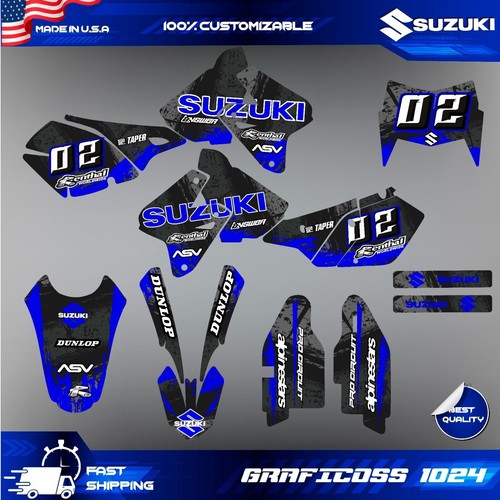 Graphics kit for suzuki - graphics,