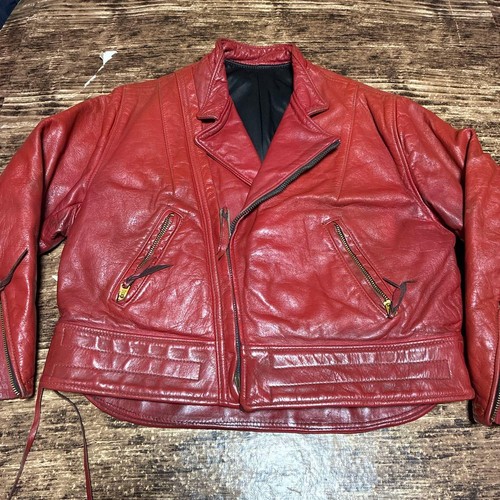 Langlitz leathers casgade red - leathers,