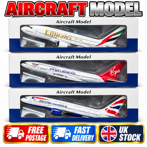 45cm a380 emirates british - a380, emirates,