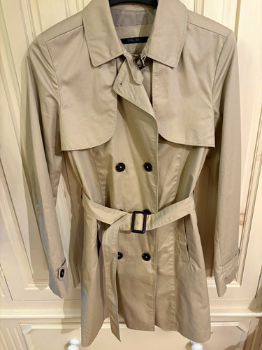 Zara kids girls beige belted - zara,