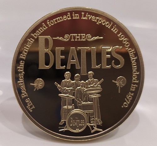 The beatles gold coin john - the,