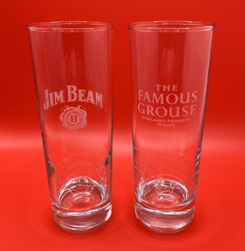 Pair high ball whisky - of,