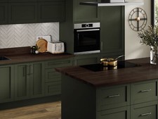 Black Stained Oak Wood
