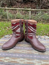 Vintage Women’s Kilim Boots