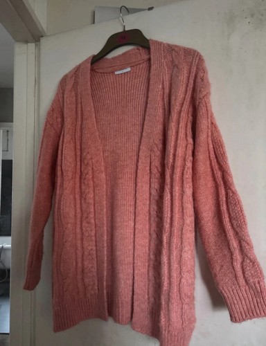 Papaya chunky knit coral - papaya,