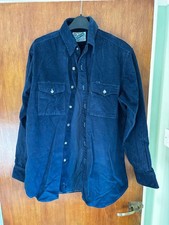 Men's navy corduroy long