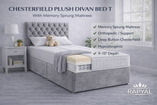 Single Divan Bed Set 3FT